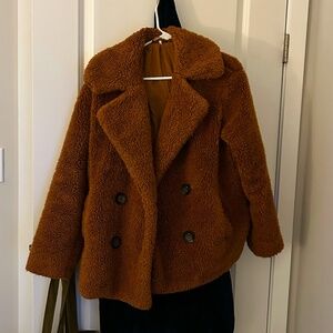Free People Teddy Coat